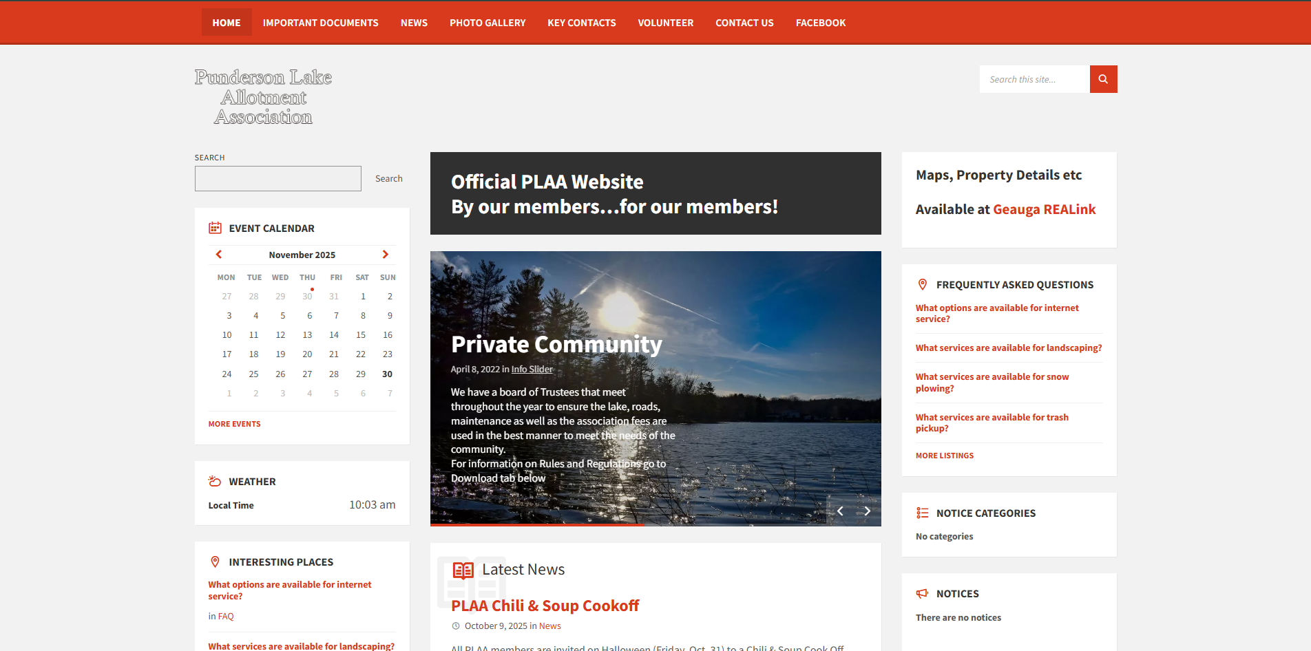 Little Punderson Lake